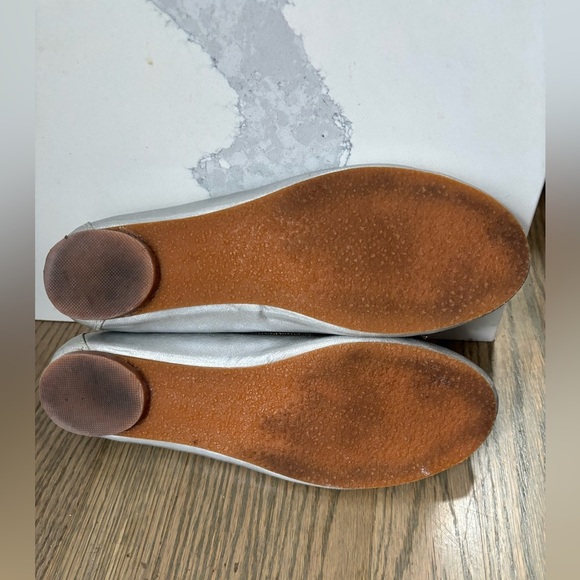 CL Chinese Laundry Silver Bow Ballet Flats Women’s size 9 - Picture 6 of 8